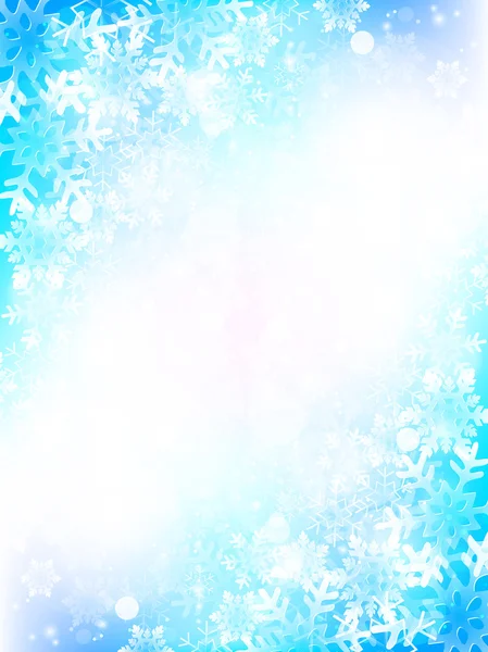 Christmas snow background 　 — Wektor stockowy